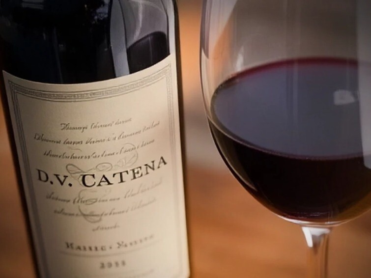 Botella de vino Catena Zapata