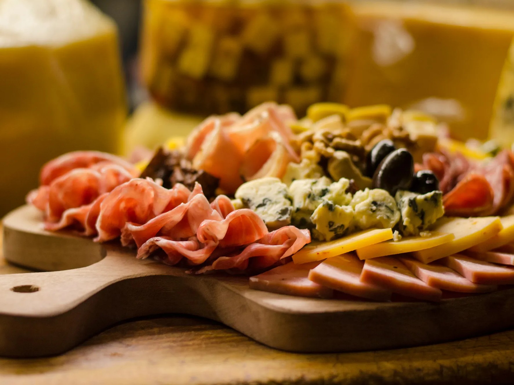 Tabla de picada artesanal